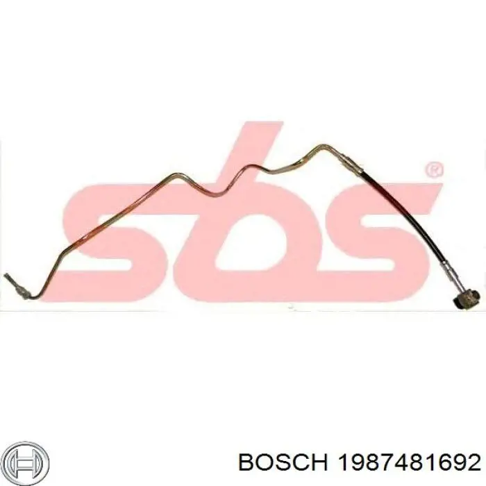 Гальмівні шланги передні SL6540 ABS