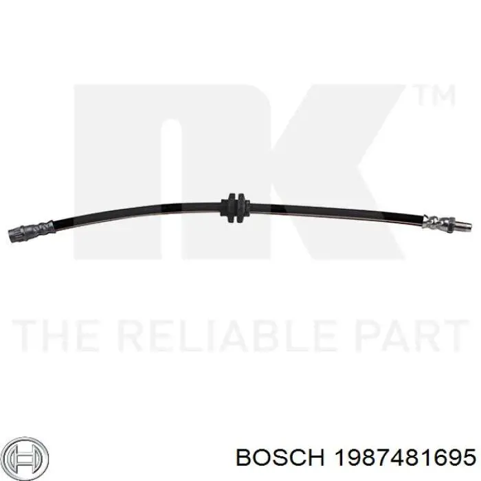 Гальмівні шланги передні 1987481695 Bosch