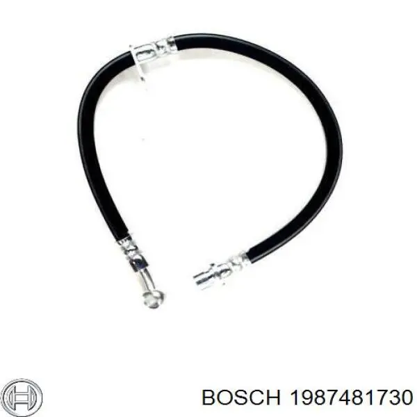 1987481730 Bosch шланг гальмівний передній, правий