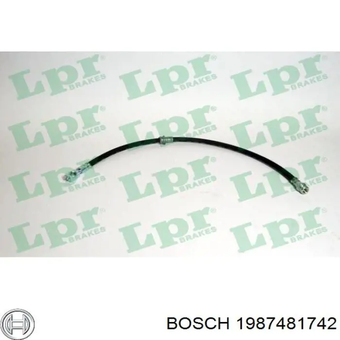 Купити 1987481742 Bosch Гальмівні шланги передні