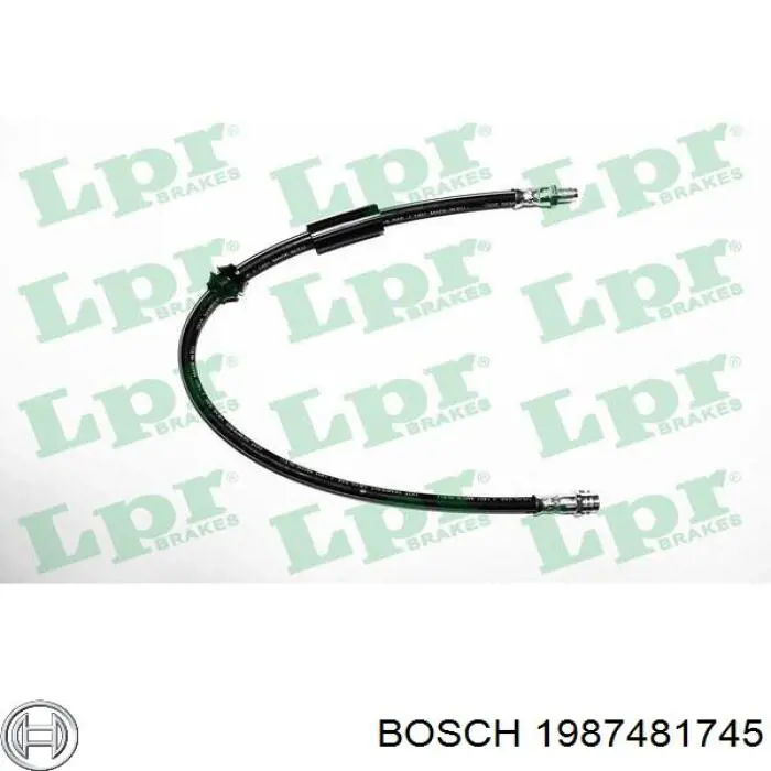 Гальмівні шланги передні 1987481745 Bosch
