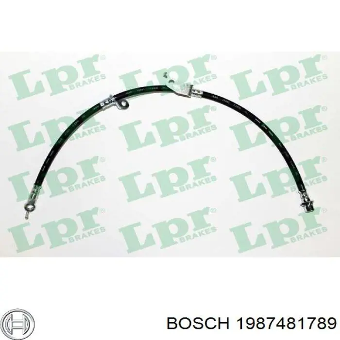 Купити SL6608 ABS Шланг гальмівний передній, лівий