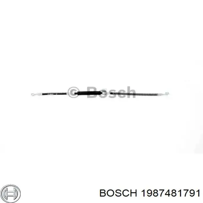 1987481791 Bosch шланг гальмівний передній, правий