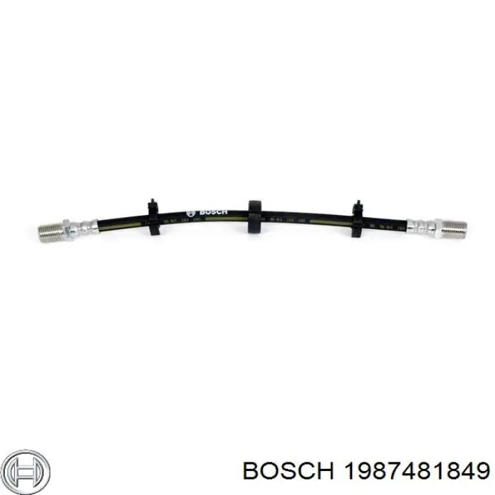 Купити 1987481849 Bosch Шланг гальмівний задній