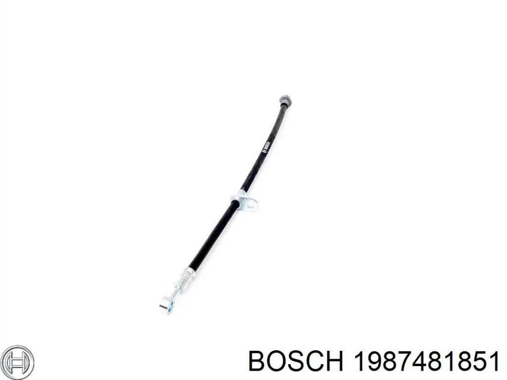 Шланг гальмівний передній, лівий Bosch 1987481851 ціна, від 13.36 USD
