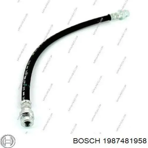 Купити 4650C130 Mitsubishi Шланг гальмівний передній, правий