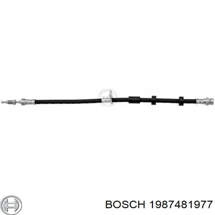 Гальмівні шланги передні 1987481977 Bosch