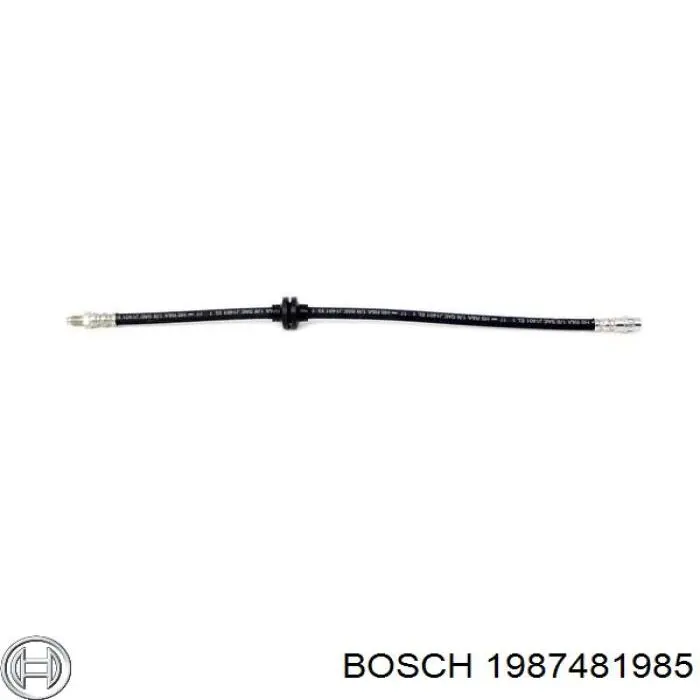 Купити 1987481985 Bosch Гальмівні шланги передні