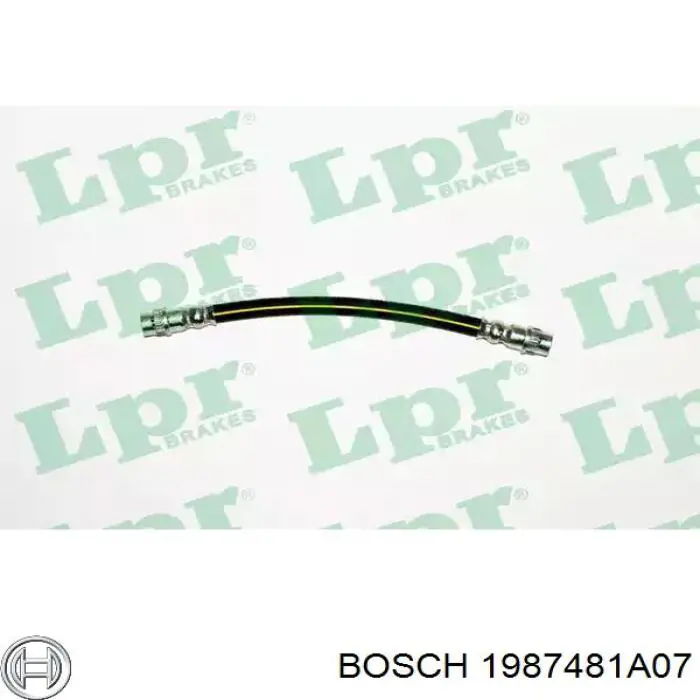 Шланг гальмівний передній Renault Fluence седан (L3) (2010 - 2026) ціна, від 9.77 USD