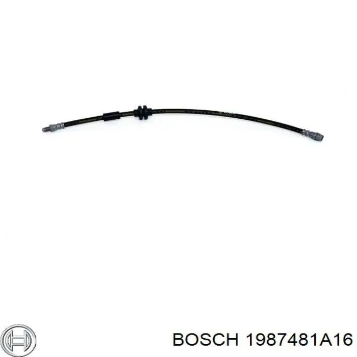 1987481A16 Bosch шланг гальмівний задній