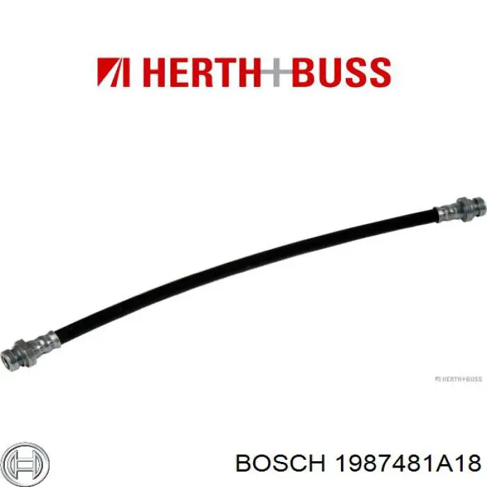Q0970545 Q-fix Шланг гальмівний задній