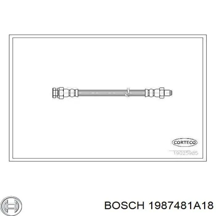 Шланг гальмівний задній Q-fix Q0970545 ціна, від 9.70 USD