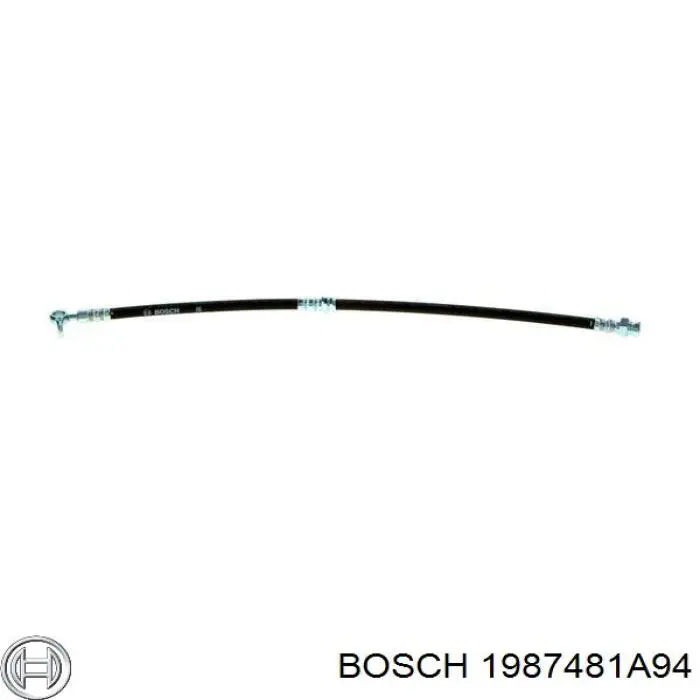Купити GHP943980 Mazda Шланг гальмівний передній, правий