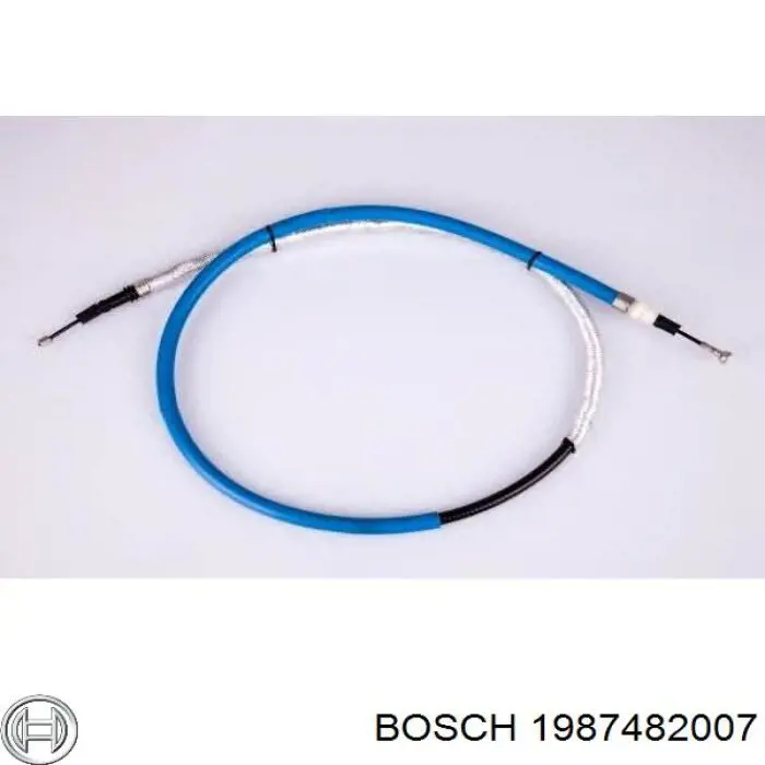 1987482007 Bosch Трос ручного гальма задній, правий/лівий