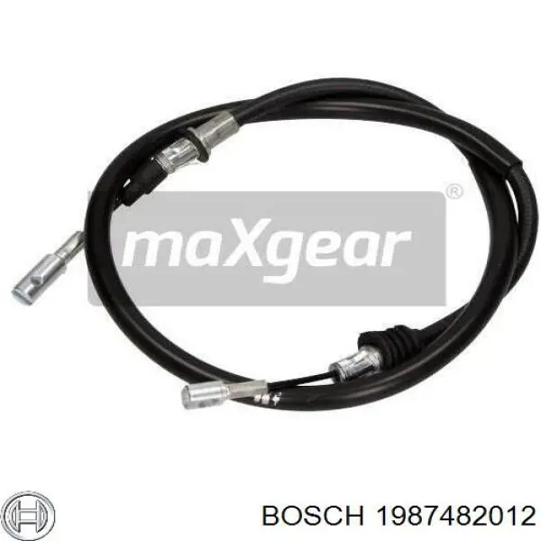 Трос стоянкового гальма передній Bosch 1987482012 ціна, від 11.10 USD