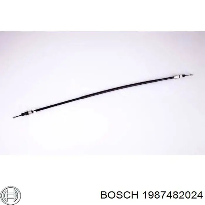 1987482024 Bosch Трос ручного гальма задній, правий/лівий