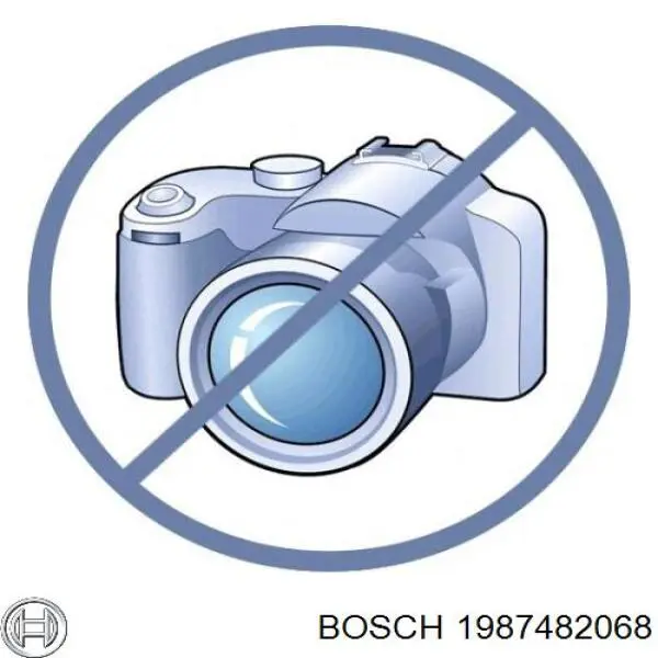 1987482068 Bosch Трос ручника задній лівий