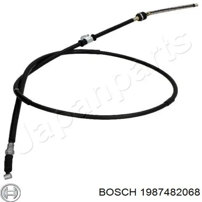 1987482068 Bosch Трос ручника задній лівий