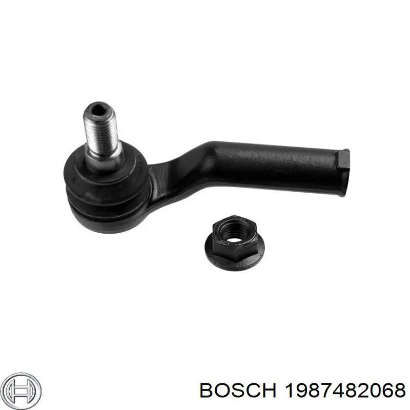 Купити 1987482068 Bosch Трос ручного гальма задній, лівий