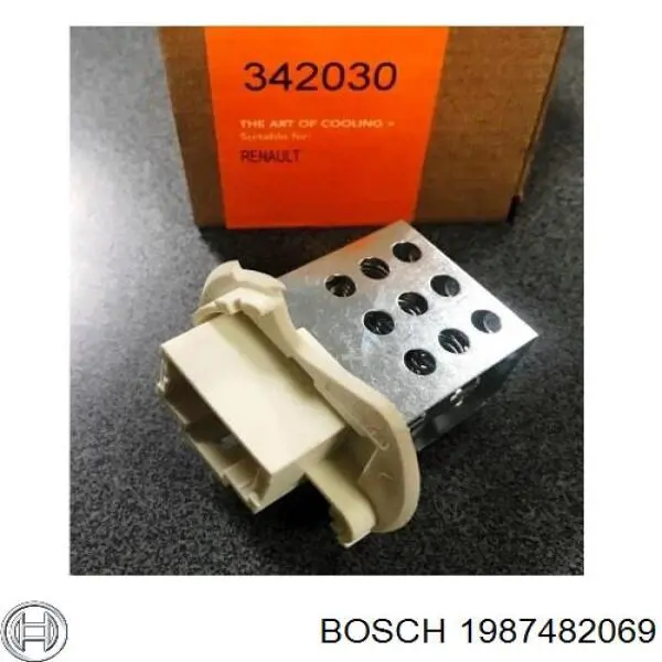 Трос ручного гальма задній, правий 1987482069 Bosch