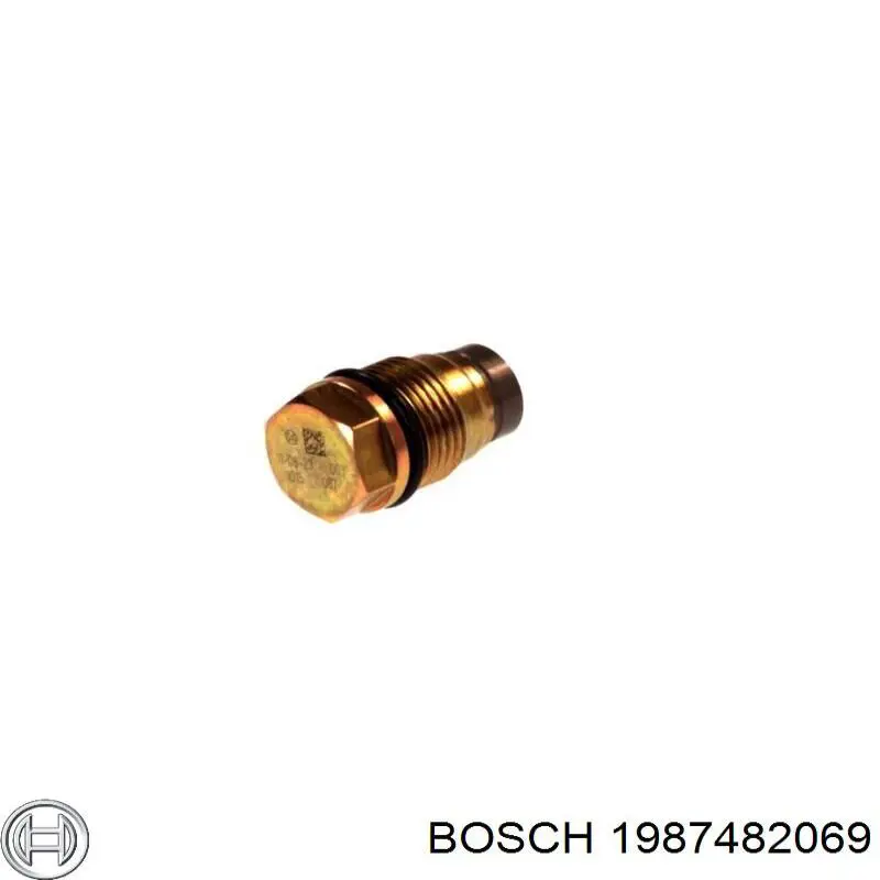 Купити 1987482069 Bosch Трос ручного гальма задній, правий