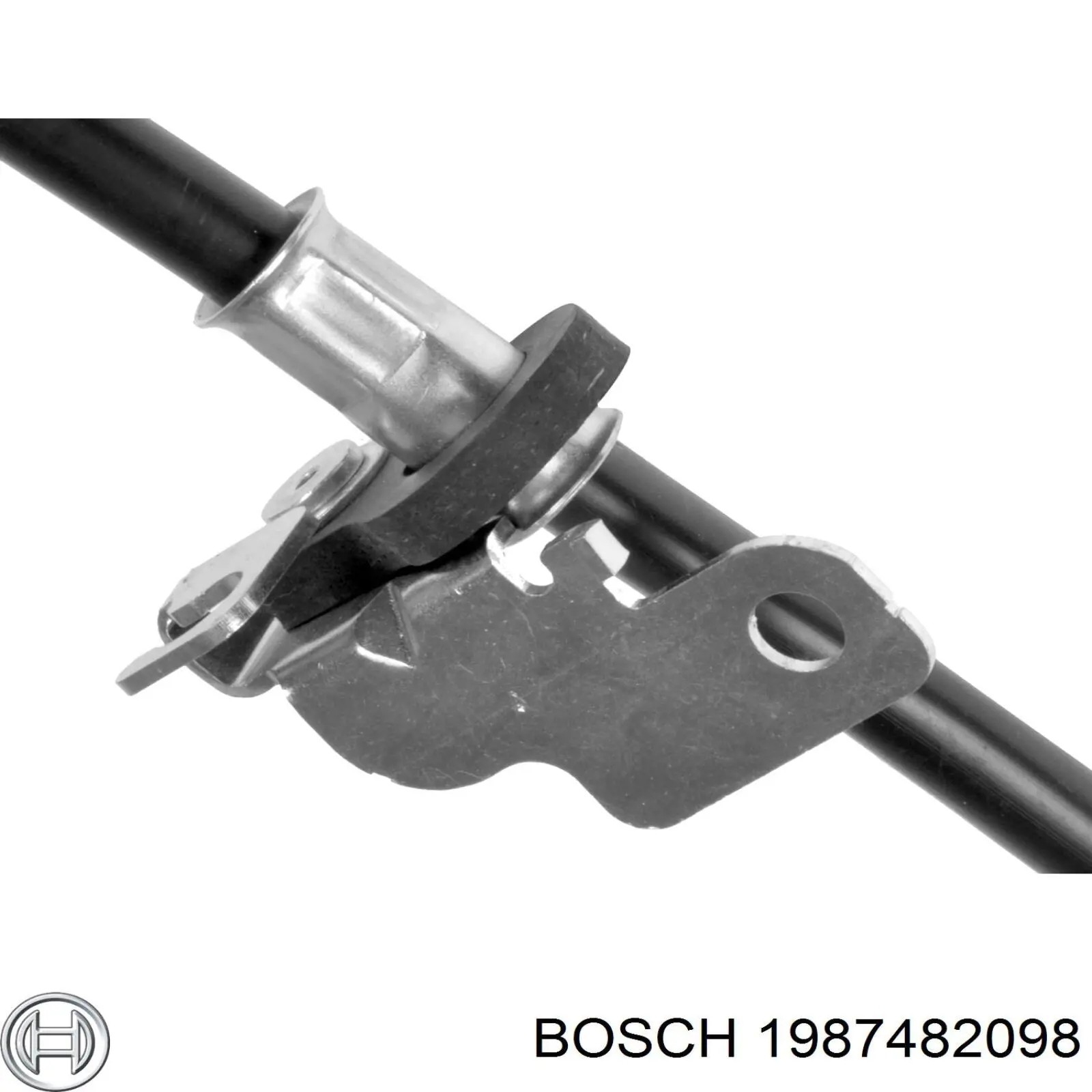 Трос ручного гальма задній, лівий 1987482098 Bosch