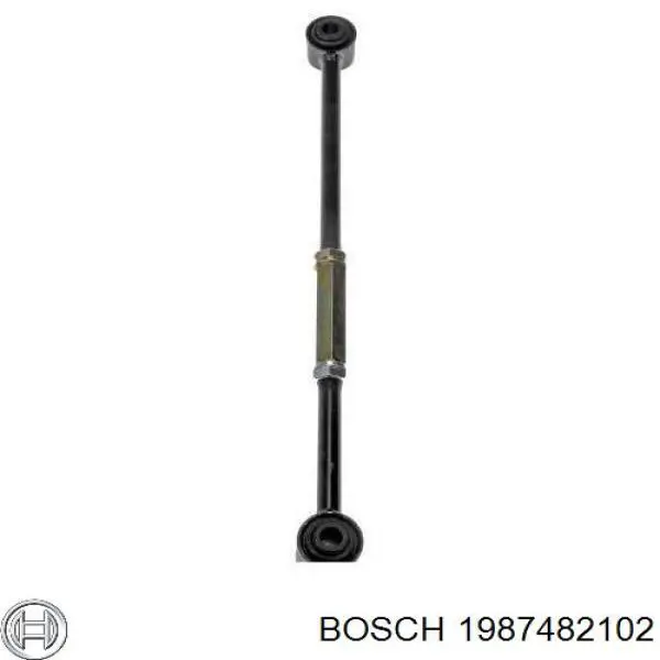 1987482102 Bosch Трос ручного гальма задній, правий/лівий