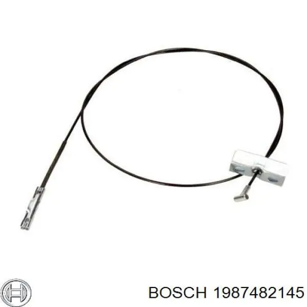 Трос ручного гальма, проміжний 1987482145 Bosch
