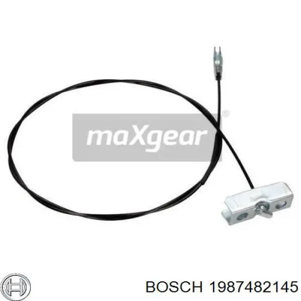 Купити 1987482145 Bosch Трос ручного гальма, проміжний