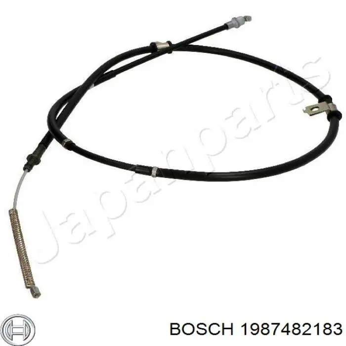 1987482183 Bosch Трос стоянкового гальма задній правий