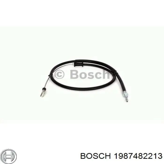 1987482213 Bosch трос ручного гальма задній, правий/лівий