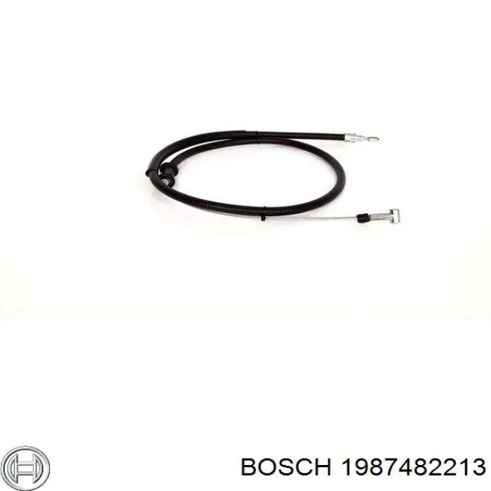 1987482213 Bosch Трос ручного гальма задній, правий/лівий