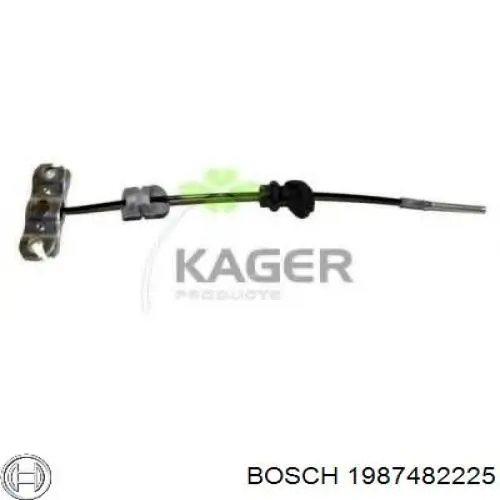 Трос ручного гальма передній 1987482225 Bosch