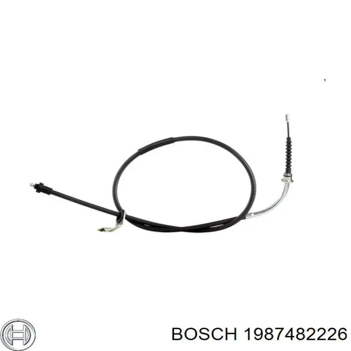 Трос стоянкового гальма задній правий Bosch 1987482226 ціна, від 19.66 USD