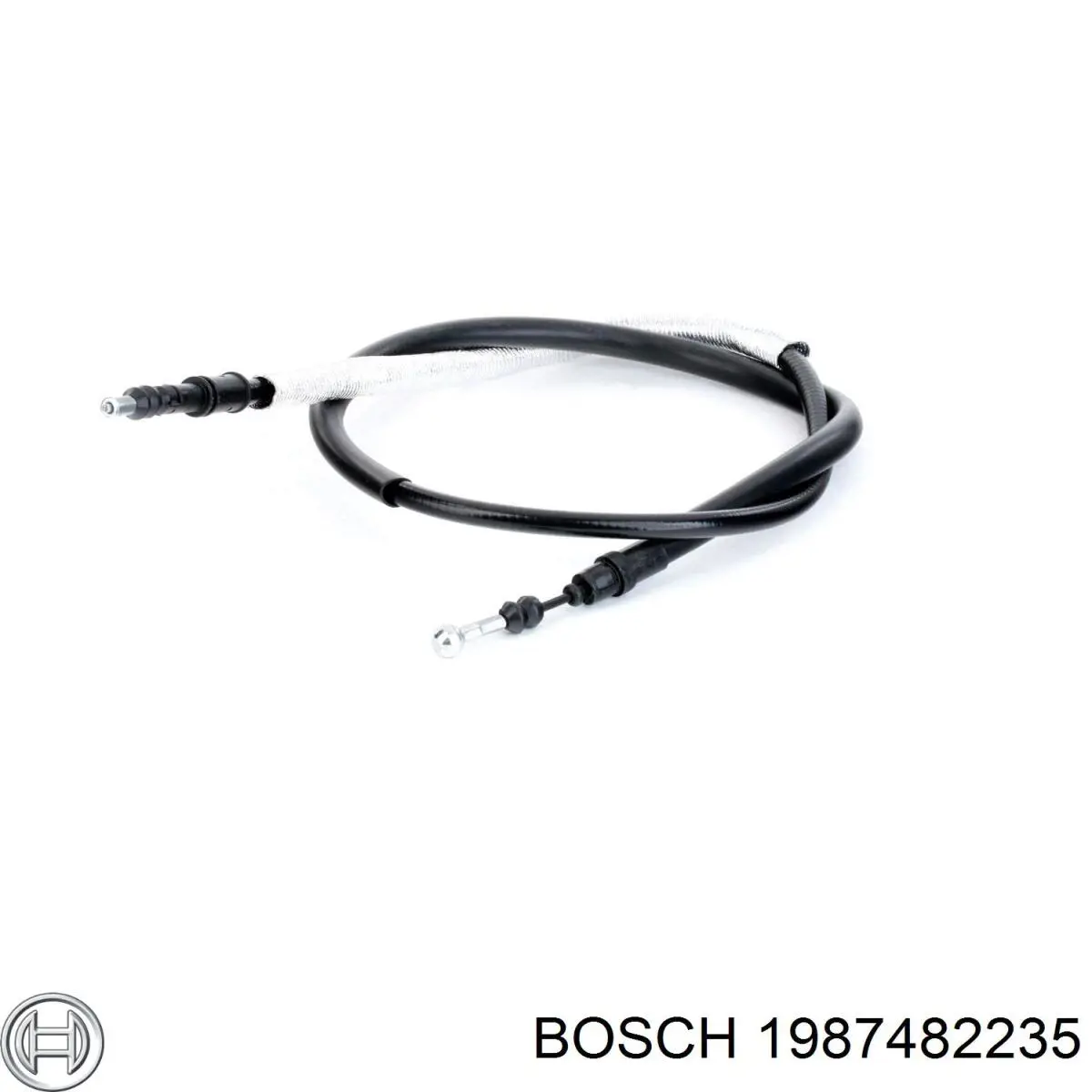 Трос ручного гальма задній, правий/лівий Bosch 1987482235 ціна, від 10.61 USD