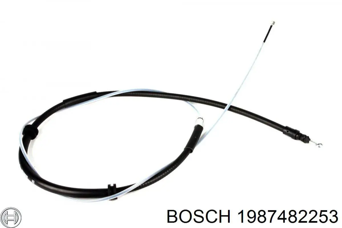 1987482253 Bosch трос ручного гальма задній, правий/лівий