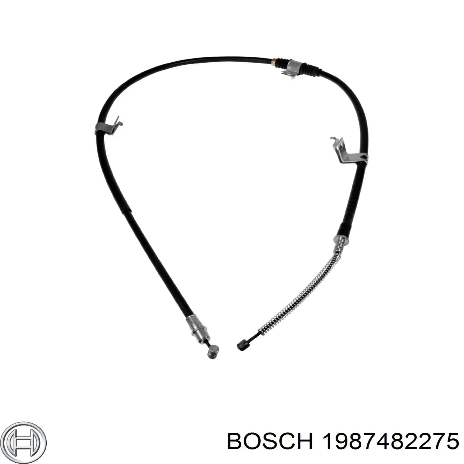 1987482275 Bosch Трос ручного гальма задній, правий