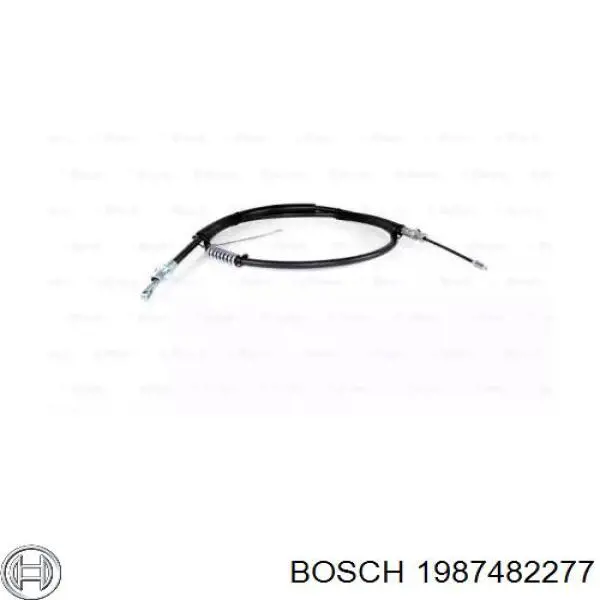 Трос ручного гальма задній, лівий 1987482277 Bosch