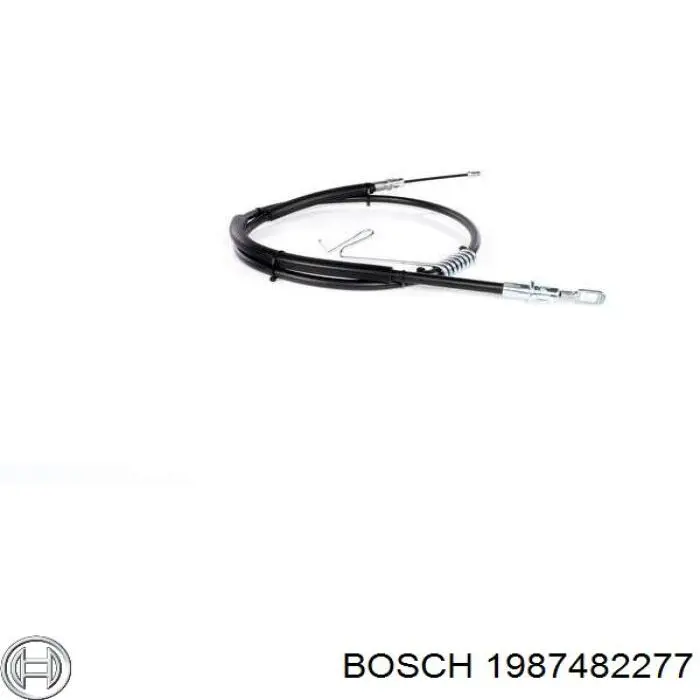 1987482277 Bosch трос ручного гальма задній, лівий