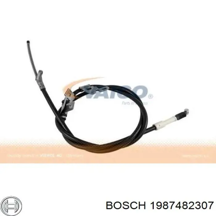 1987482307 Bosch трос ручного гальма задній, лівий