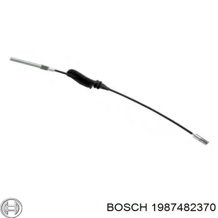 Купити 1987482370 Bosch Трос ручного гальма задній, правий/лівий
