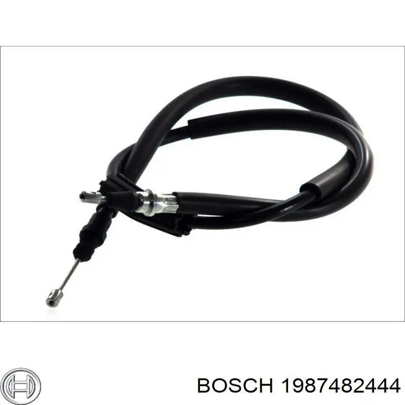 Трос стоянкового гальма передній Bosch 1987482444 ціна, від 3.94 USD