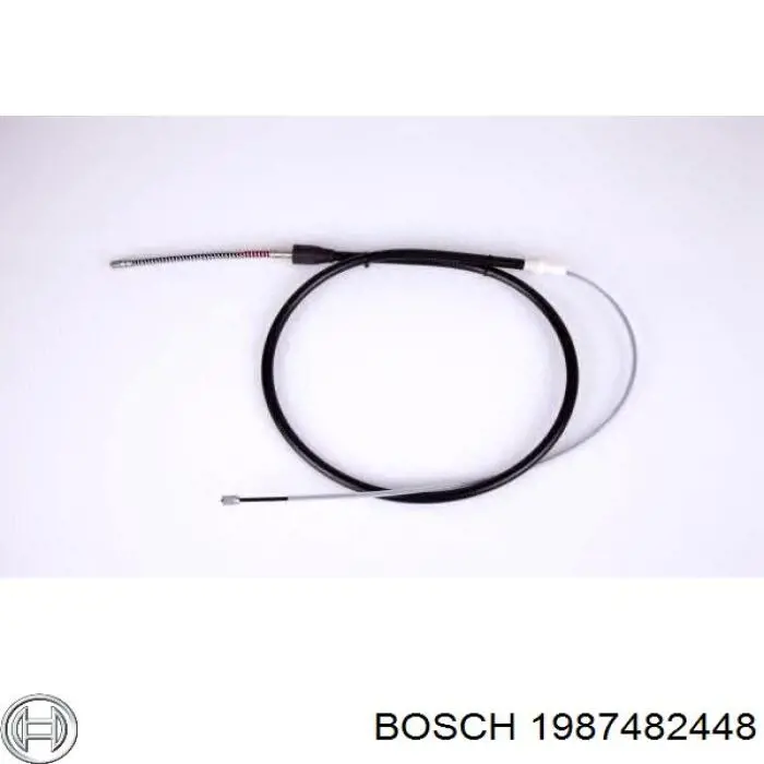 Купити 1987482448 Bosch Трос ручного гальма задній, правий/лівий