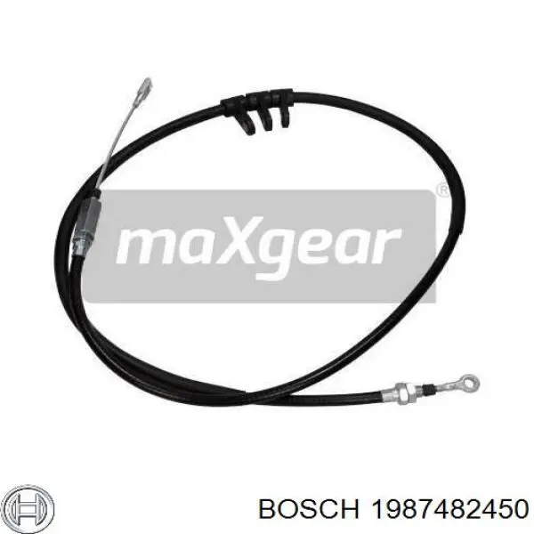 Трос стоянкового гальма передній Bosch 1987482450 ціна, від 26.49 USD