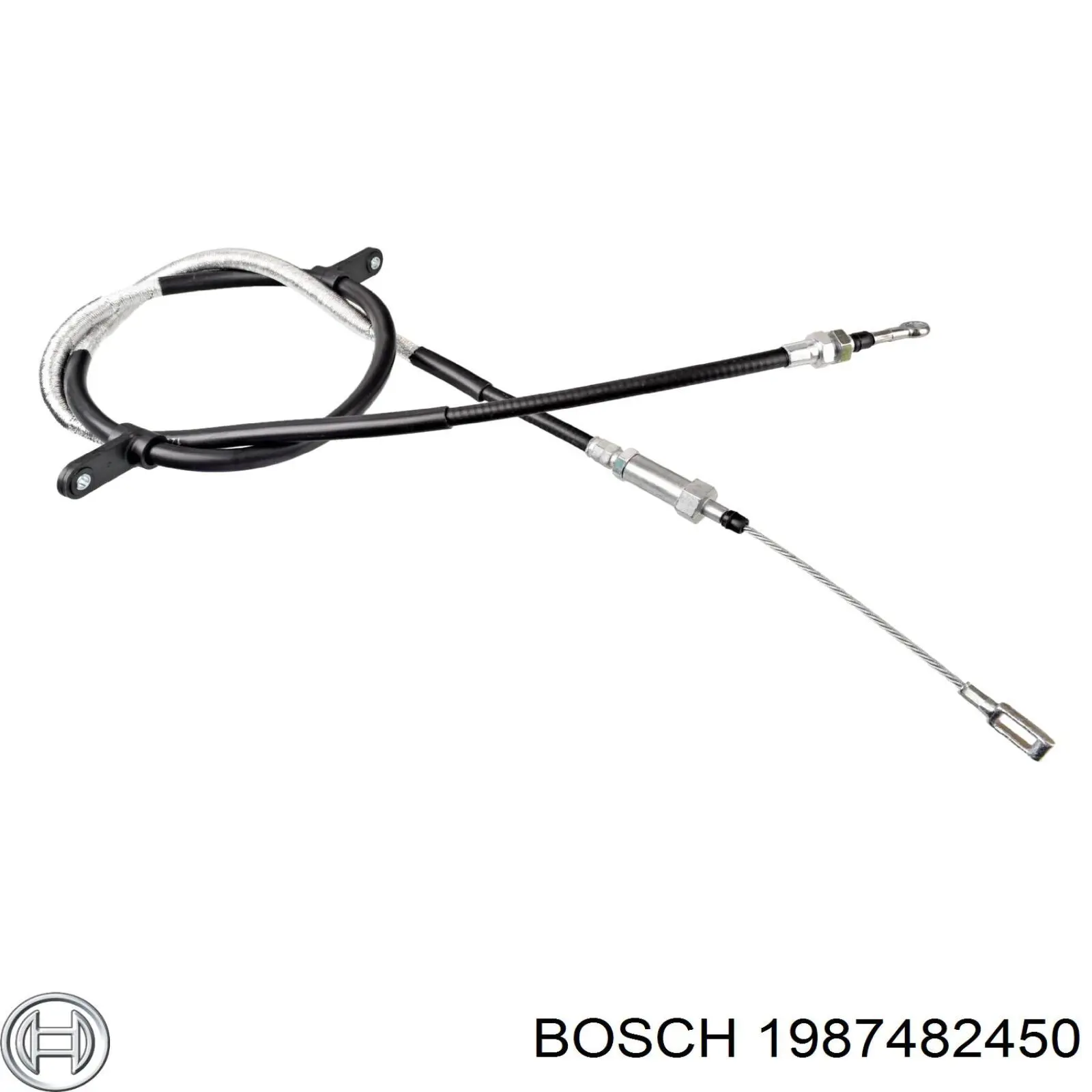 Трос ручного гальма передній 1987482450 Bosch