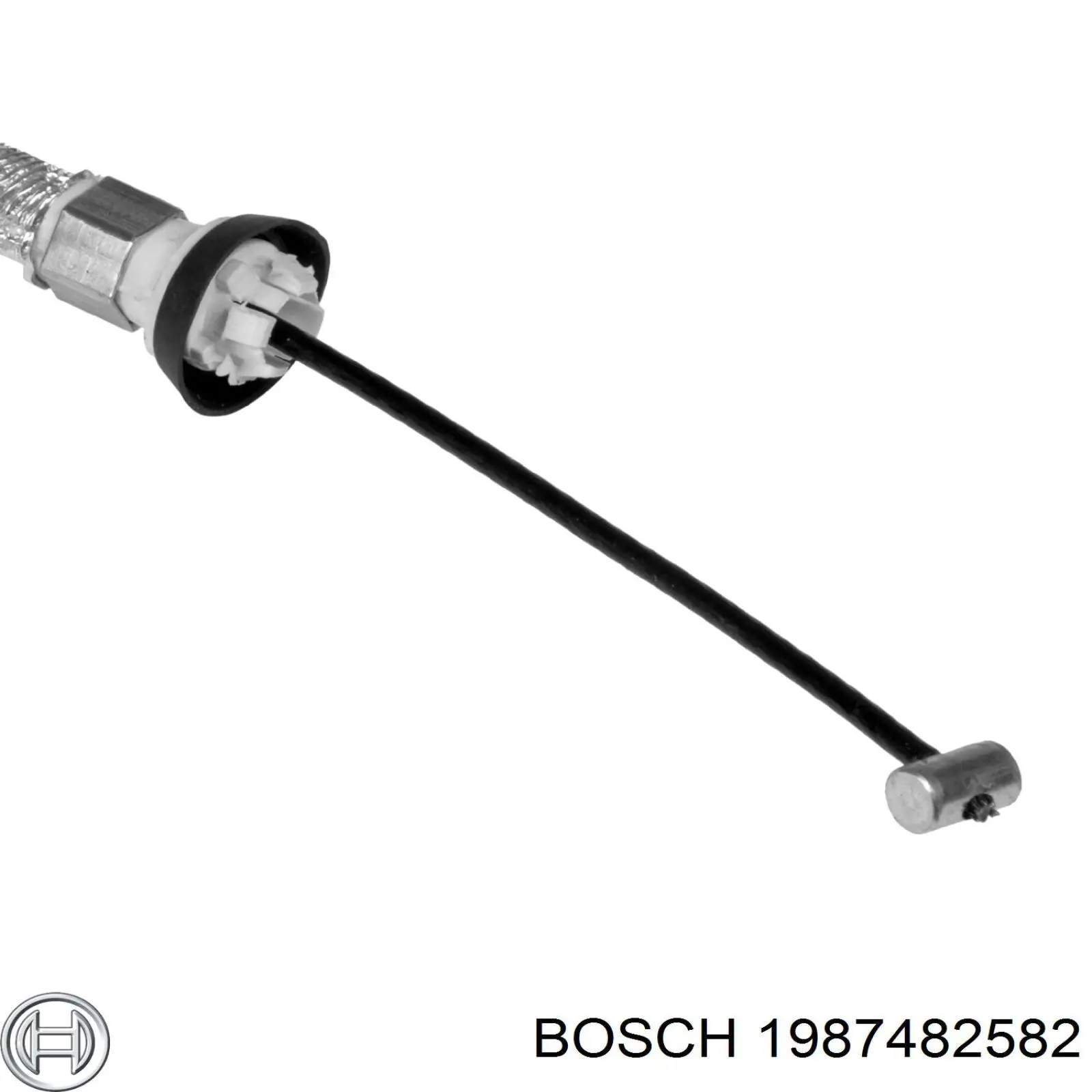 1987482582 Bosch трос ручного гальма задній, лівий