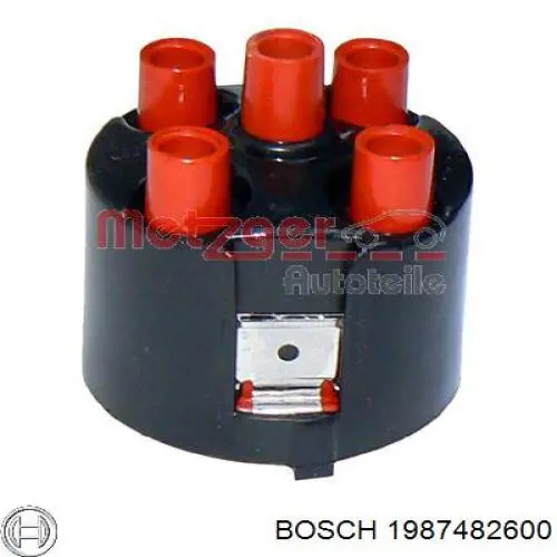 1987482600 Bosch кришка розподільника запалювання/трамблера