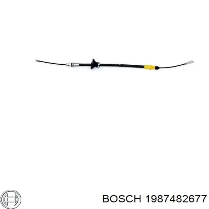 Трос ручного гальма передній 365309980R Renault (RVI)