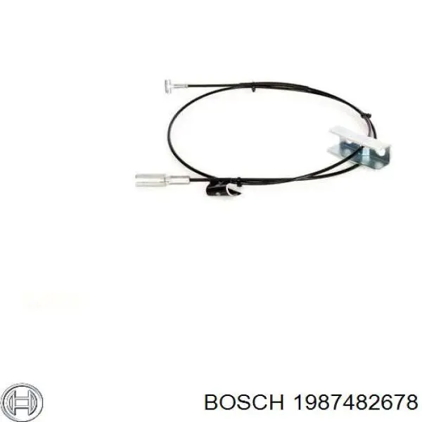 Трос ручного гальма, проміжний ABS K14059 ціна, від 12.71 USD
