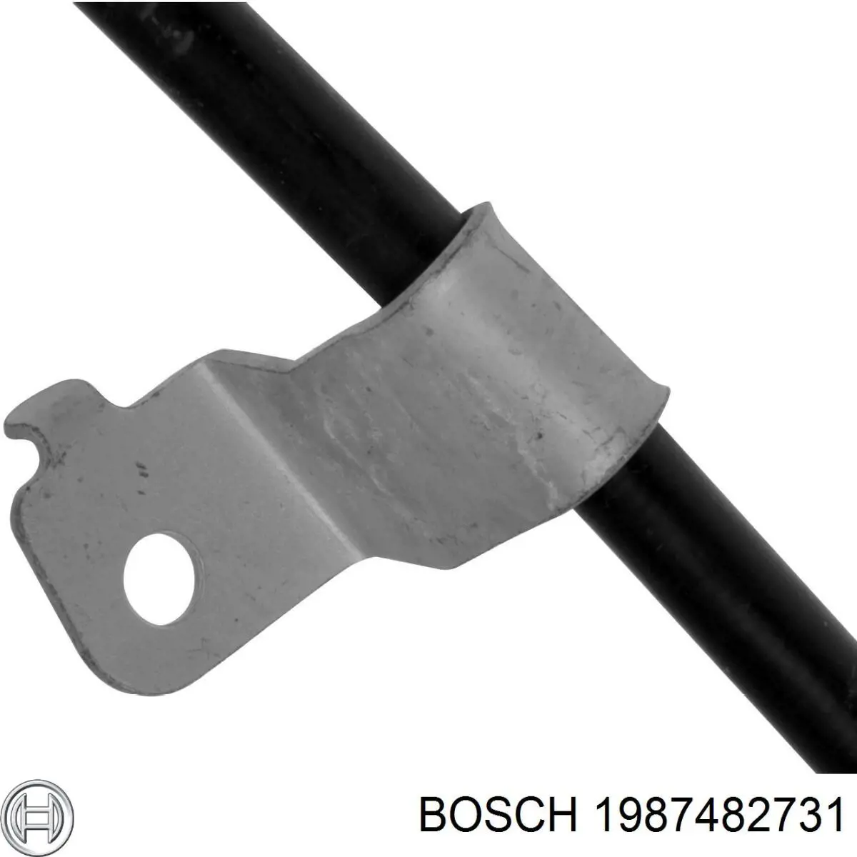 Трос ручного гальма задній, лівий 1987482731 Bosch